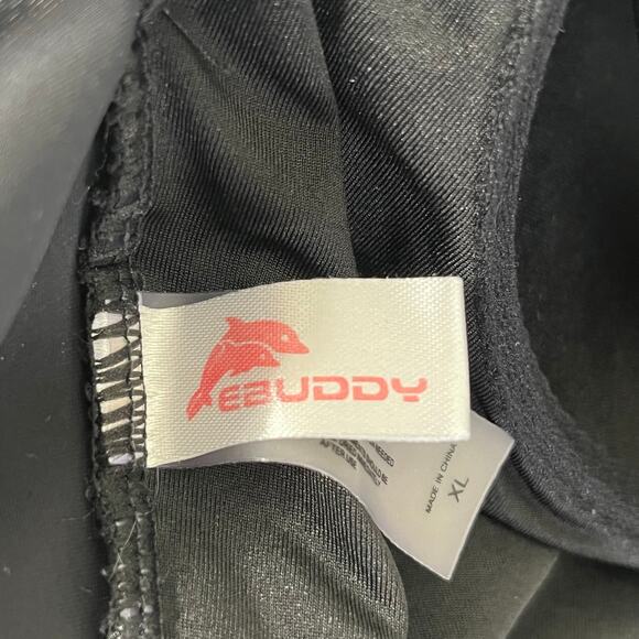 Ebuddy Black Halter Tummy Cover One Piece Swim Bathing Suit XL - Picture 3 of 7